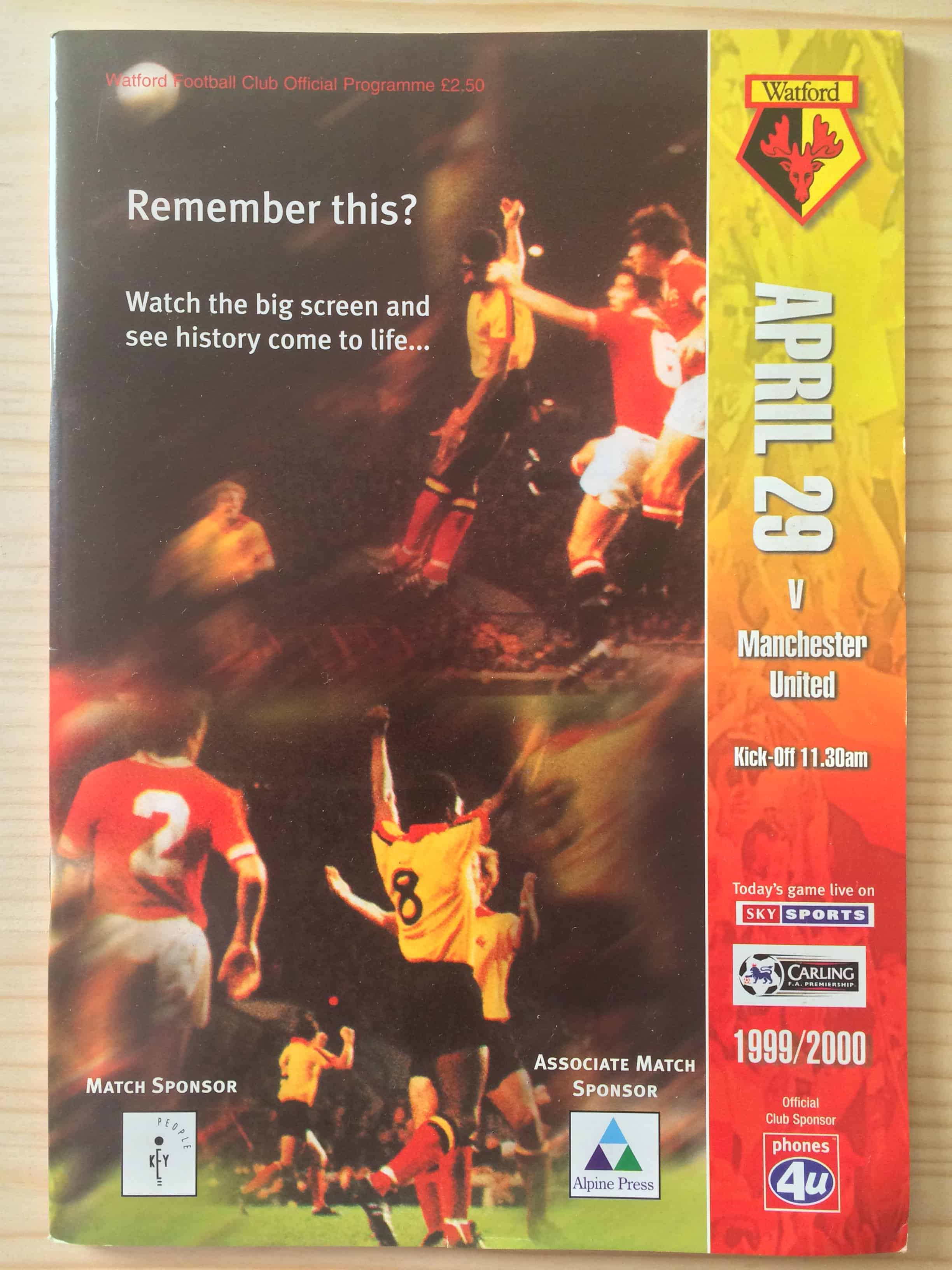 Watford FC v Manchester United FC